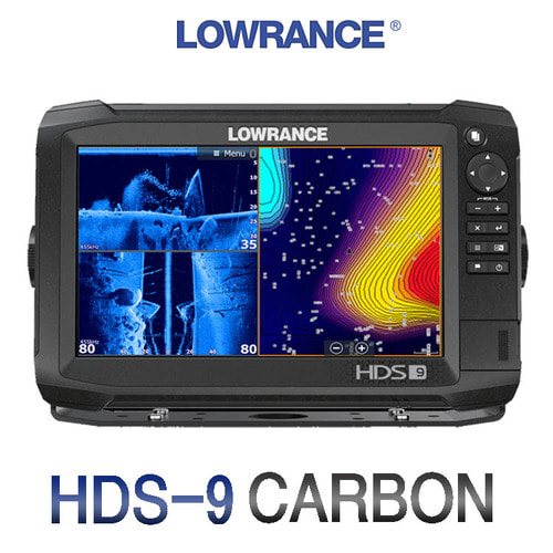 로렌스 정품]HDS-9 CARBON 카본/ 어탐+GPS겸용/ 9인치 최신형/ 한글메뉴/한글해도