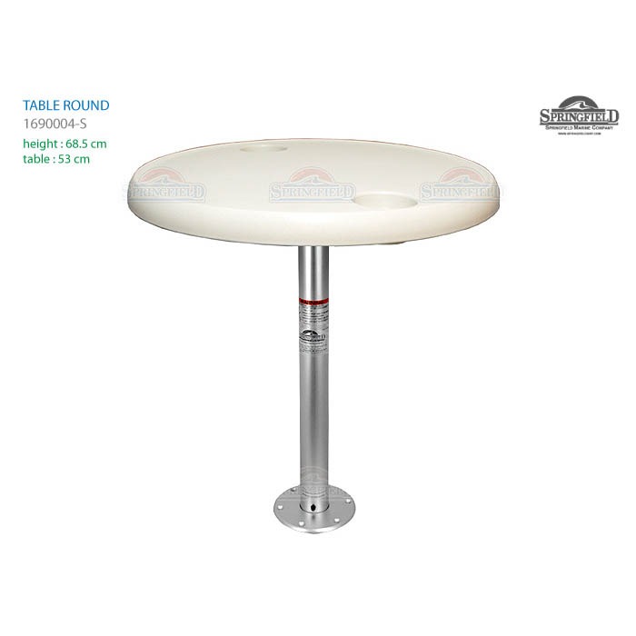 댁크 테이블 set/ 원형,직경 53cm, 높이 68.5cm, 백색
